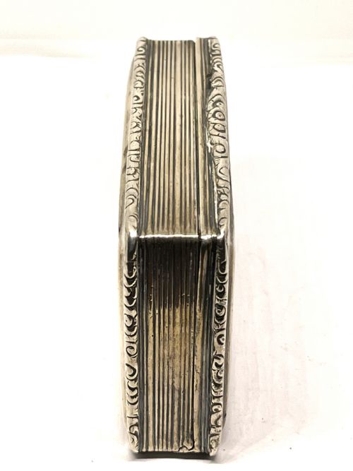 LARGE SILVER SNUFF BOX 1841 - ADDITIONAL PHOTO 6