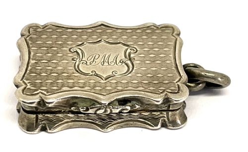 GEORGIAN SILVER NATHANIEL MILLS VINAIGRETTE - ADDITIONAL PHOTO 1