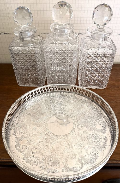 COROMANDEL DECANTER SET BY WALKER HALL - ADDITIONAL PHOTO 12