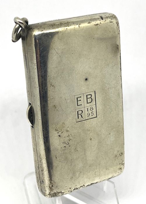 ANTIQUE SILVER TRIPLE SOVERSEGN CASE - ADDITIONAL PHOTO 2