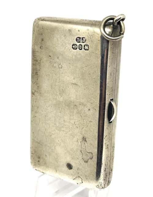ANTIQUE SILVER TRIPLE SOVERSEGN CASE - ADDITIONAL PHOTO 3
