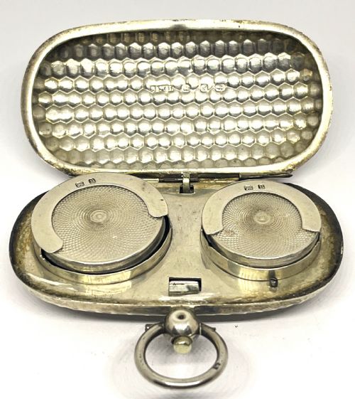 fine silver sovereign a half case - CATEGORY: ANTIQUE SILVER - DATED 1890