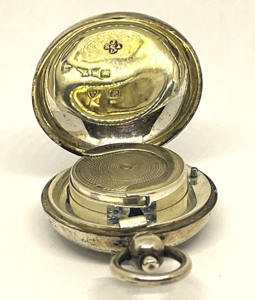ANTIQUE CHESTER SILVER SOVEREIGN CASE - ADDITIONAL PHOTO 2