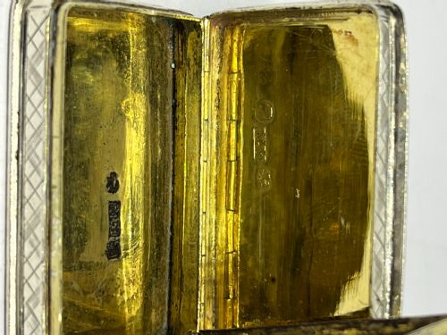 FINE NATHANIEL MILLS SILVER VINAIGRETTE - ADDITIONAL PHOTO 5