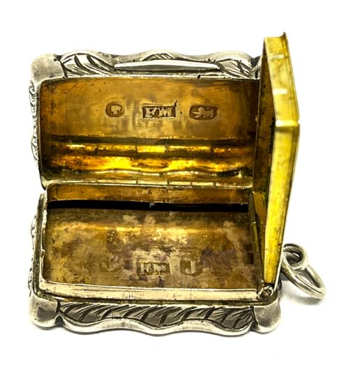 GOOD VICTORIAN SILVER VINAIGRETTE - ADDITIONAL PHOTO 2