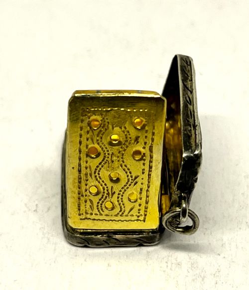 LADIES VICTORIAN SILVER VINAIGRETTE - ADDITIONAL PHOTO 3