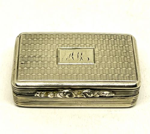 EARLY VICTORIAN SILVER VINAIGRETTE - ADDITIONAL PHOTO 1
