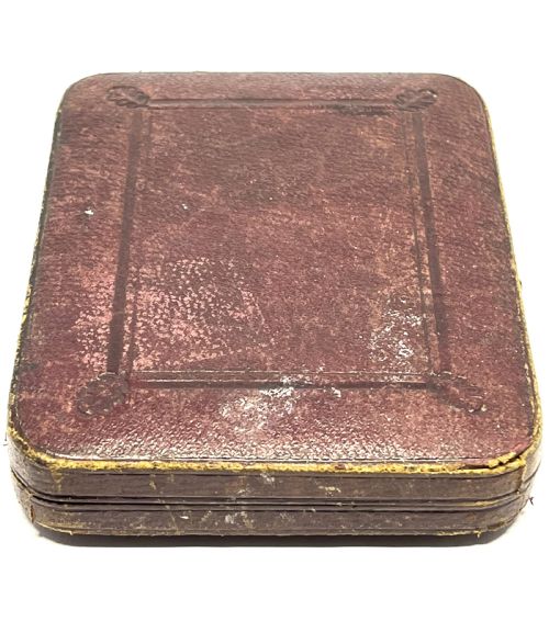 EXQUISITE QUALITY BOXED SILVER CARD CASE 1888 - ADDITIONAL PHOTO 7