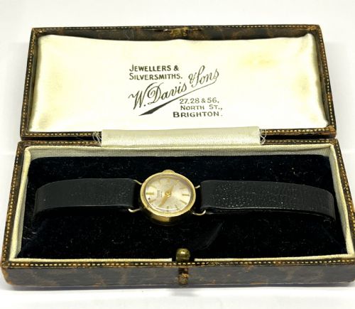 ladies 9ct gold rolex tudor royal wrist watch - CATEGORY: ANTIQUE WATCHES - DATED 1960