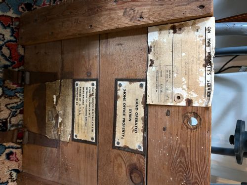 WW2 SECOMAK AIR RAID SIREN - ADDITIONAL PHOTO 3