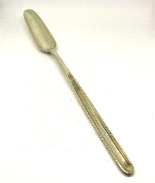 georgian silver marrow scoop 1772 - CATEGORY: ANTIQUE SILVER - DATED 1750