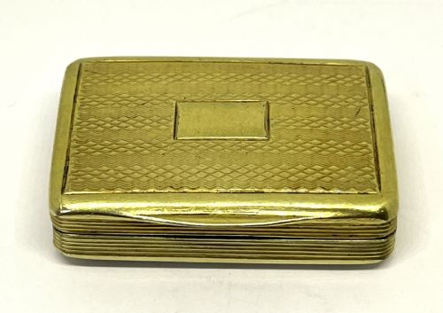 VICTORIAN SILVER GILT VINAIGRETTE - ADDITIONAL PHOTO 1