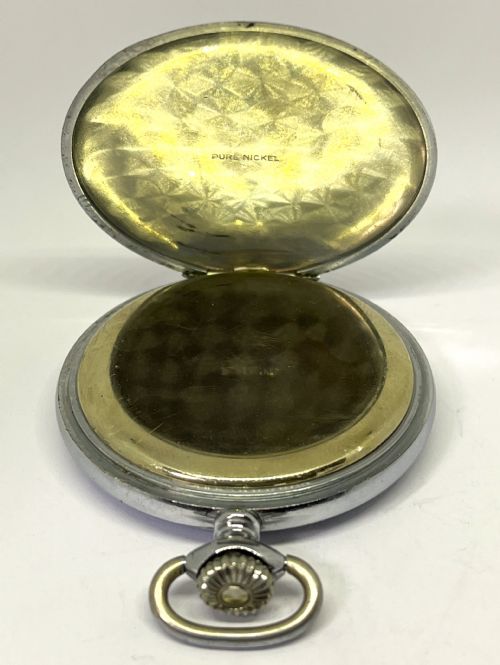 POCKET WATCH BY RECORD WATCH CO - ADDITIONAL PHOTO 2