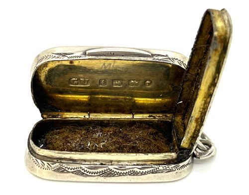 QUALITY VICTORIAN SILVER VINAIGRETTE - ADDITIONAL PHOTO 3