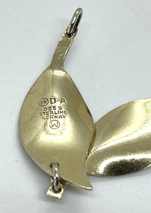 DAVID ANDERSEN SILVER ENAMEL CASED JEWELLERY SUITE - ADDITIONAL PHOTO 8