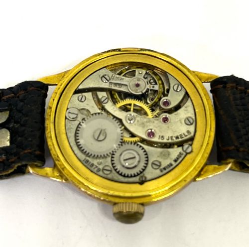 WW1 9CT GOLD TRENCH WATCH - ADDITIONAL PHOTO 2
