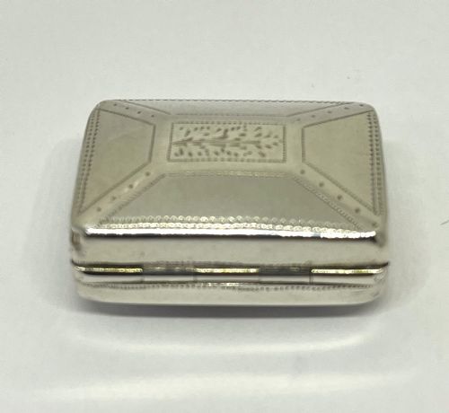 GEORGE III SILVER VINAIGRETTE - ADDITIONAL PHOTO 3