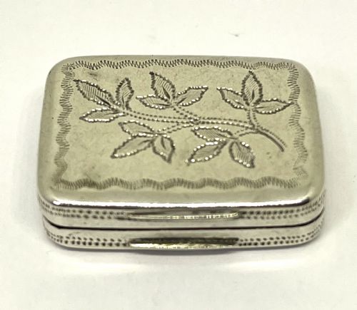 GEORGE III SILVER VINAIGRETTE - ADDITIONAL PHOTO 4