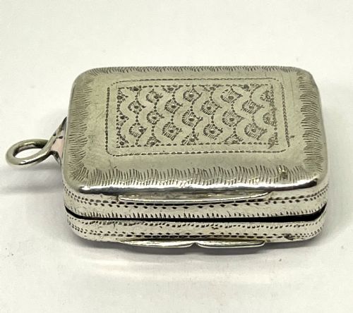 GEORGIAN SILVER VINAIGRETTE - ADDITIONAL PHOTO 5