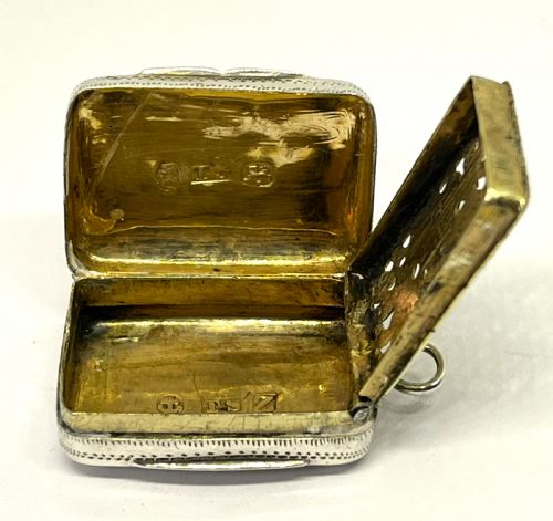 GEORGIAN SILVER VINAIGRETTE - ADDITIONAL PHOTO 6
