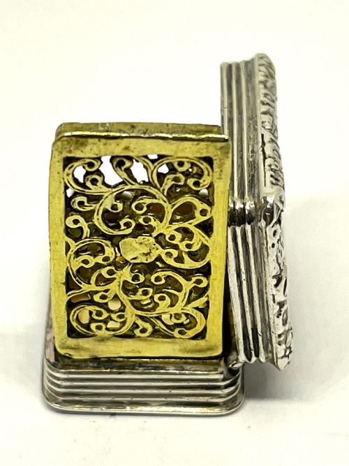 GEORGIAN SILVER VINAIGRETTE - ADDITIONAL PHOTO 3