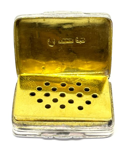GEORGE IV SILVER VINAIGRETTE - ADDITIONAL PHOTO 1