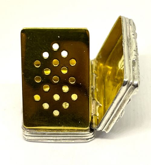 GEORGE IV SILVER VINAIGRETTE - ADDITIONAL PHOTO 3