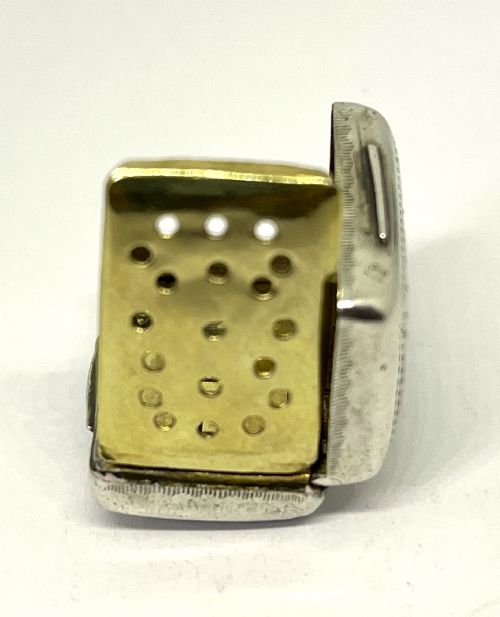 GEORGE IV SILVER VINAIGRETTE - ADDITIONAL PHOTO 3