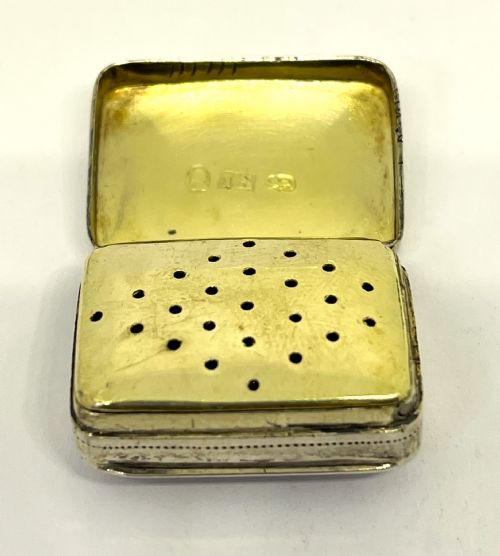 GEORGIAN SILVER VINAIGRETTE - ADDITIONAL PHOTO 1