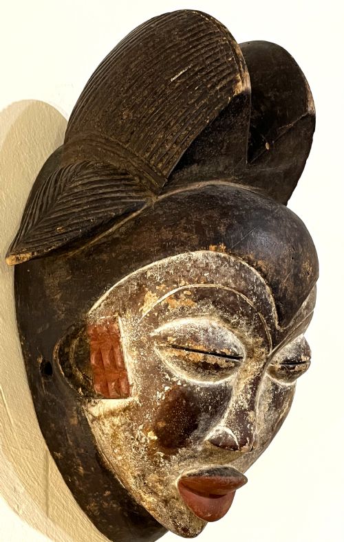 ANTIQUE TRIBAL MASK - ADDITIONAL PHOTO 1