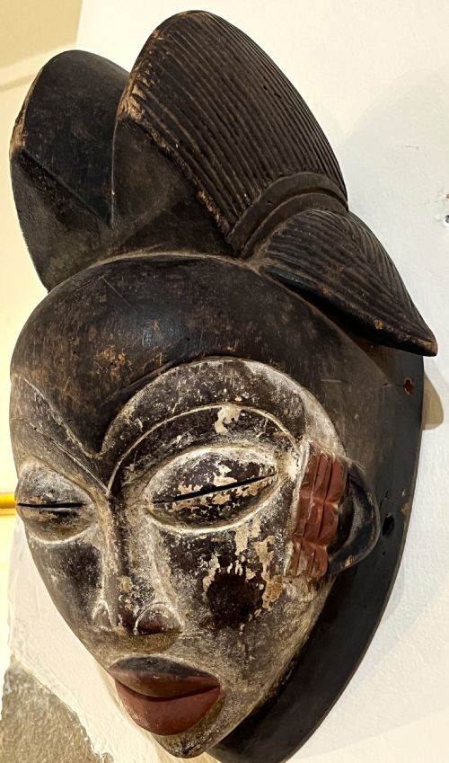 ANTIQUE TRIBAL MASK - ADDITIONAL PHOTO 2