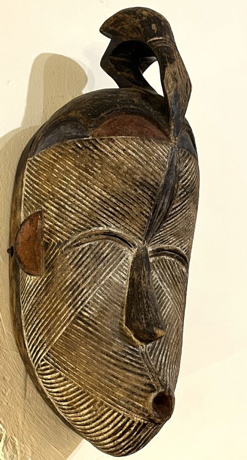 ANTIQUE TRIBAL MASK - ADDITIONAL PHOTO 1