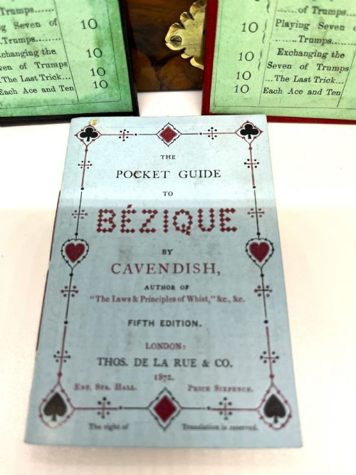 BETJEMANN BURR WALNUT GAMES BOX - ADDITIONAL PHOTO 9