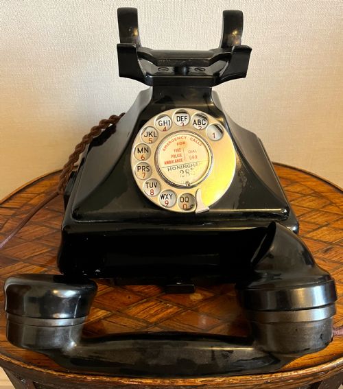 GPO 1930'S BAKELITE CONVERTED TELEPHONE - ADDITIONAL PHOTO 1