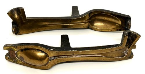 RARE 18TH CENTURY BRONZE SPOON MOULD - ADDITIONAL PHOTO 1