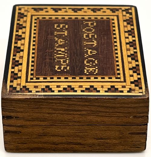 FINE TUNBRIDGE WARE POSTAGE STAMP BOX - ADDITIONAL PHOTO 2