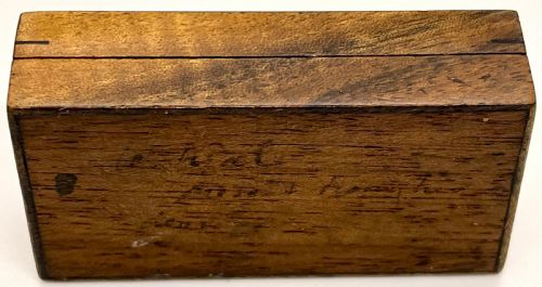UNUSUAL TUNBRIDGE WARE 'RECEIPT' BOX - ADDITIONAL PHOTO 3