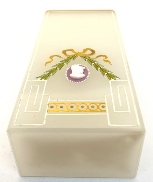 JOSEPH RIEDEL ART NOUVEAU GLASS VASE - ADDITIONAL PHOTO 2
