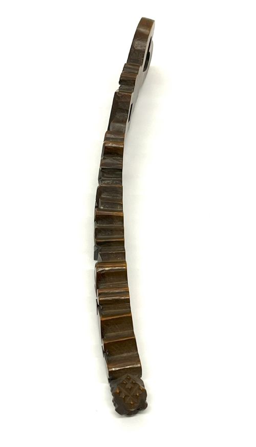 19th century curved love token - CATEGORY: ANTIQUE MISCELLANEOUS - DATED 1870