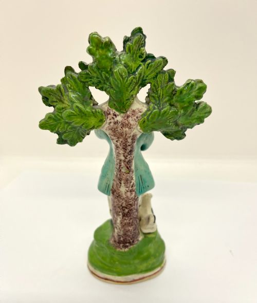 EARLY STAFFORDSHIRE PEARLWARE BOCAGE MUSICIAN FIGURES - ADDITIONAL PHOTO 2