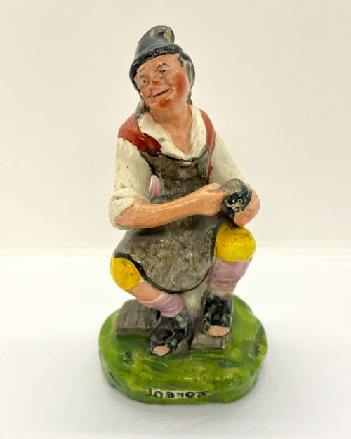 EARLY STAFFORDSHIRE PEARLWARE JOBSON NELL FIGURES - ADDITIONAL PHOTO 1