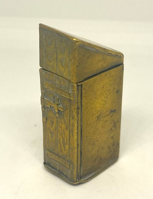 NOVELTY BRASS VESTA CASE - ADDITIONAL PHOTO 2