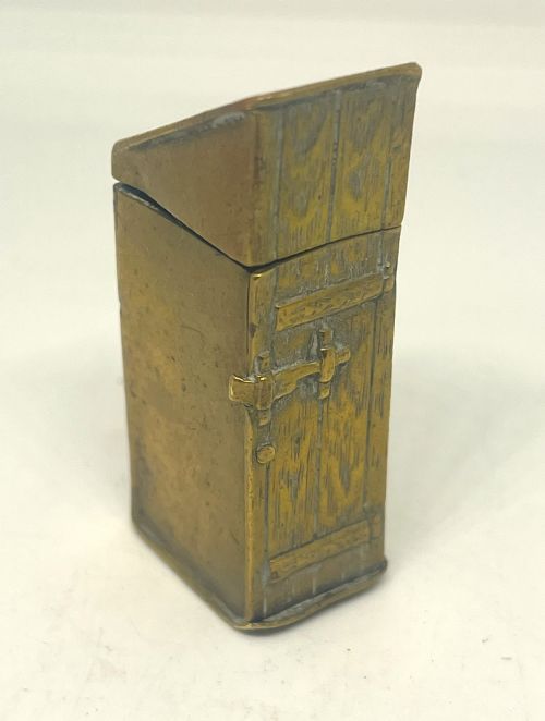 NOVELTY BRASS VESTA CASE - ADDITIONAL PHOTO 3