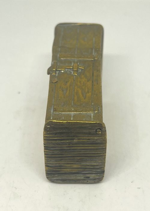NOVELTY BRASS VESTA CASE - ADDITIONAL PHOTO 4