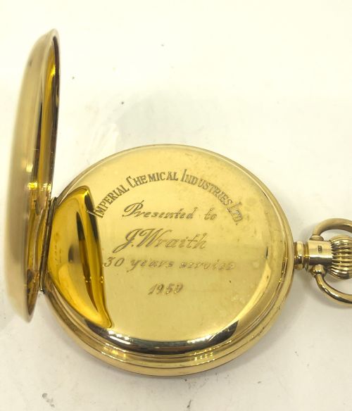 FINE BUREN GRAND PRIX 9CT GOLD POCKET WATCH - ADDITIONAL PHOTO 6