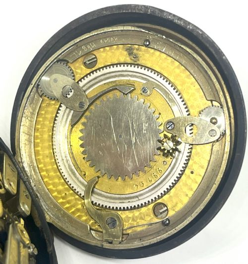 RARE WW1 INTEREST BREVETTE DOUBLE SIDED CALENDAR POCKET WATCH - ADDITIONAL PHOTO 9
