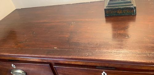FINE GEORGIAN MAHOGANY CHEST ON CHEST - ADDITIONAL PHOTO 6