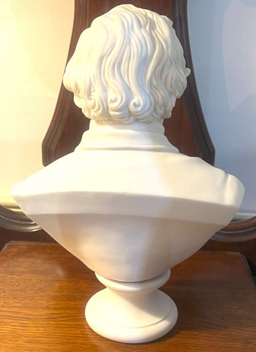 FINE 19TH CENTURY PARIAN BUST OF DISRAELI - ADDITIONAL PHOTO 3
