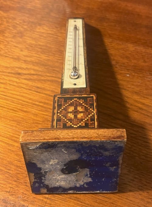 TUNBRIDGE WARE CLEOPATRA'S NEEDLE THERMOMETER - ADDITIONAL PHOTO 4