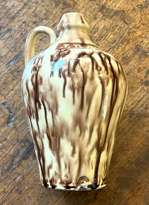 GEORGE III HALIFAX RED EARTHENWARE FLAGON - ADDITIONAL PHOTO 4